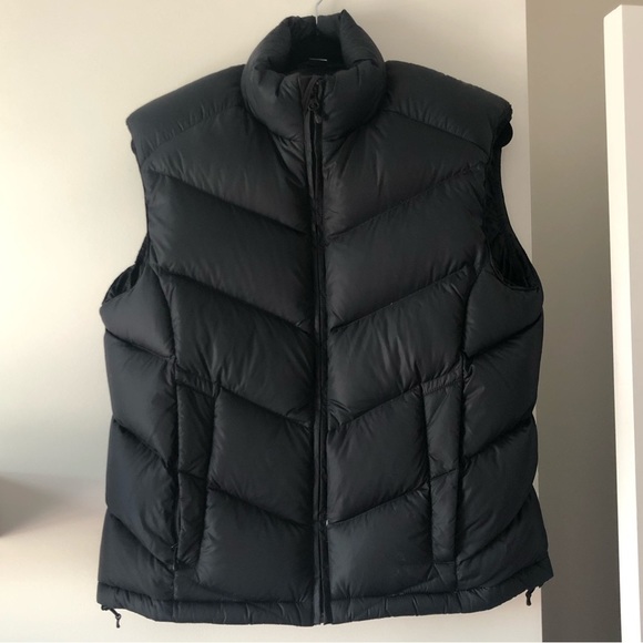 Womens MEC MOUNTAIN EQUIPMENT COOP BLACK TREMBLANT DOWN FILLED PUFFER VEST LARGE - Picture 2 of 8